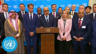 Bahrain following the Maritime Security meeting - Security Council Media Stakeout | UN