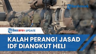 VIDEO Helikopter Israel Sibuk Angkut Jasad dan Tentara Luka dari Gaza, Melintas di Atas Tol screenshot 4