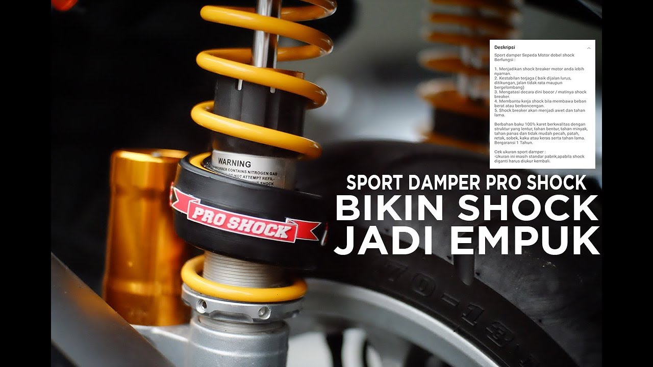  Tips  Trick Cara  Pasang DAMPER SHOCK  Cara  Murah 