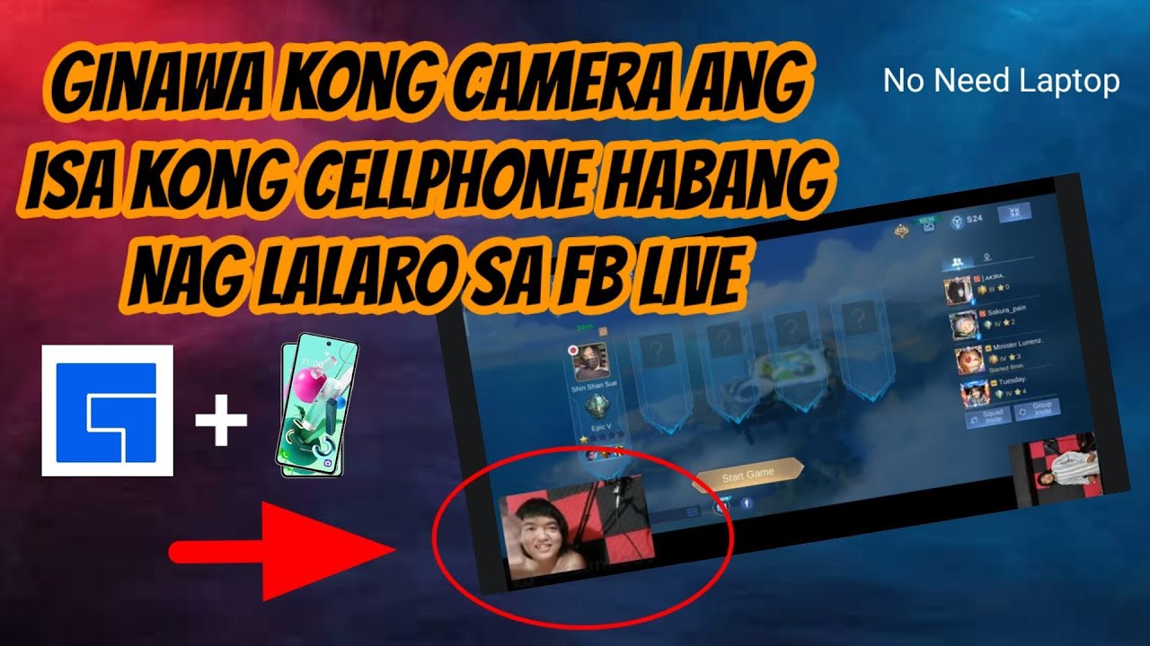Paano Mag Live Streaming Like a pro Gamit lang ang Smart Phone/ How to ...