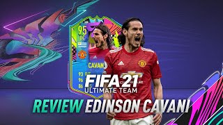 ¡UN MATADOR TOTAL!  95 EDINSON CAVANI FIFA 21 SUMMER STARS REVIEW