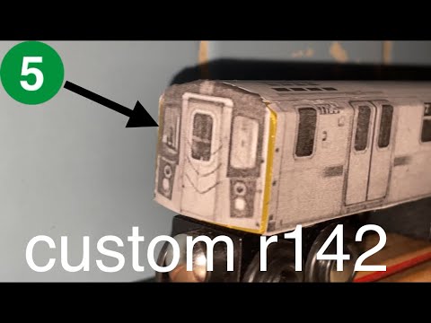 Custom R142 Train - YouTube