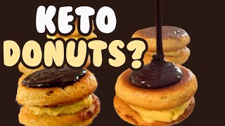 Decadent Boston Cream Donuts Without The Carbs