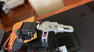 robotic arm 6dof programmable with joystick arduino nano