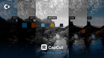 CapCut Tutorial: Before and After Colour Grade Transition with Colour Palettes