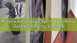 Reseña del Gogogo Sport Vpro Bolsa Golf para Carro, Ligera,14 Divisores para Palos Putters de Golf,