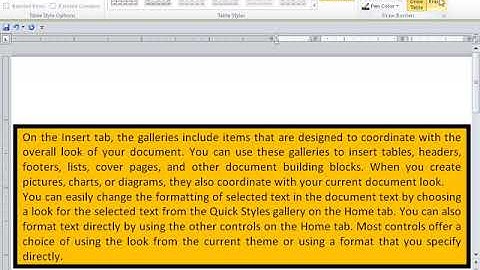Ms word 2013 Part 4 in Pashto