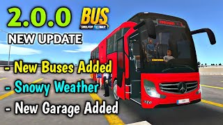New Big Update 2.0.0| New Buses Added! Bus Simulator Ultimate | Bus Game screenshot 4