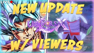 THE UPDATE IS REAL!!! UTDX UNIVERSAL FESTIVAL P2 DRAGON BALL UPDATE! *LIVE*