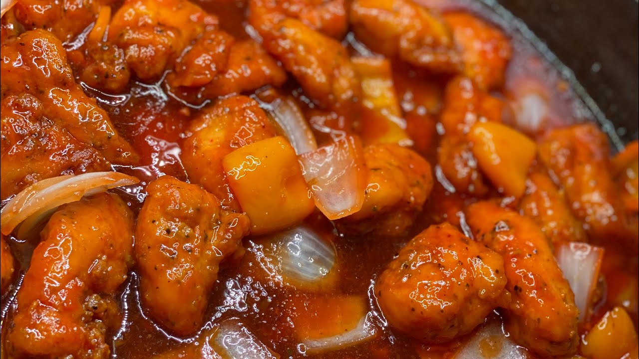 How to make Sweet and Sour Chicken YouTube