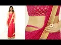 2 Mins में साड़ी पहनने का सही तरीका - How To Wear Saree Perfectly | Anaysa