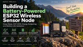 Building a Battery-Powered ESP32 Wireless Sensor Node: Deep Sleep, ESP-NOW, Energy Budgeting, and