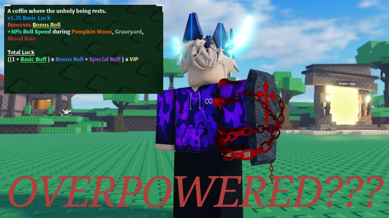 The New Ominous Coffin Is OVERPOWERED for Afk In Roblox Sols Rng