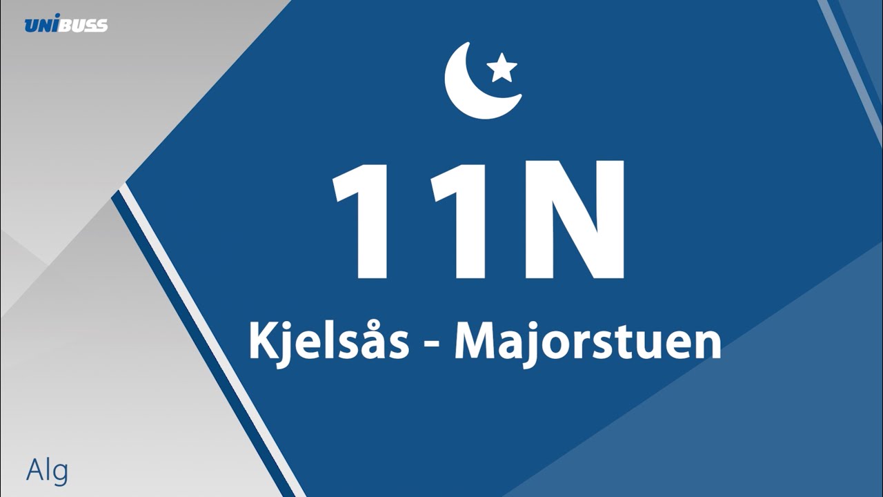 11N Kjelsås - Majorstuen