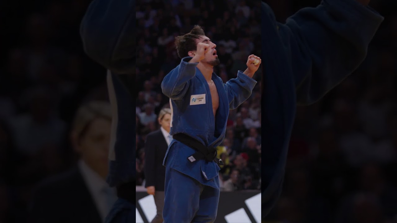 Three-time Paris Grand slam champion. Balabay Aghayev! 🇦🇿🥇