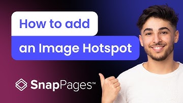 How to add an Image Hotspot to SnapPages