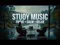 Study Music - Brain Power Binaural Beats for Memory and Focus | Dark Academia Nature Sound
