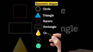 Geometric shapes #english #shorts #youtubeshorts #advancedenglish #spokenenglish