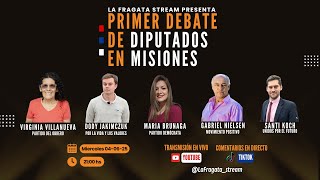 Primer debate de candidatos a Diputados de la Provincia de Misiones - La Fragata Stream
