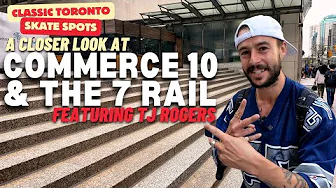 TJ Rogers Takes Over Commerce Court West | Skateboarding History