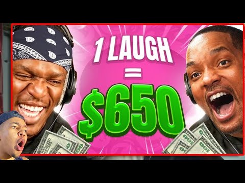 KSI TRY NOT TO LAUGH WITH WILL SMITH (Impossible Edition) Reaction