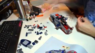 LEGO 75046 - Coruscant Police Gunship - Build Time Lapse