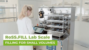 RoSS.FILL Lab Scale // Automated aseptic filling for labs
