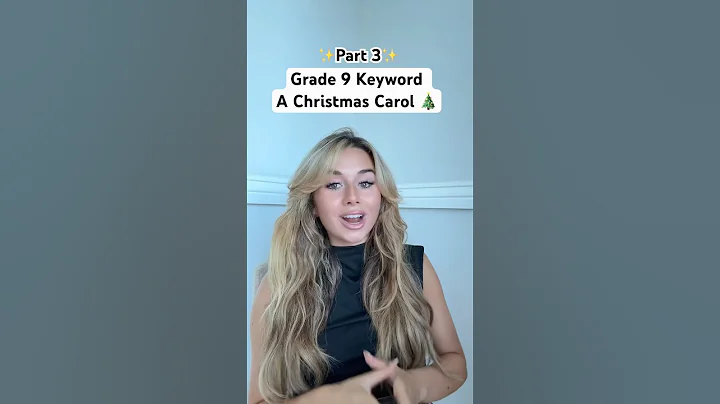 A Christmas Carol GCSE revision 🎄 Part 3