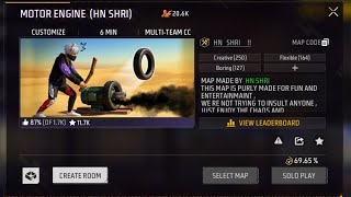 HN SHRI NEW CRAFTLAND MAP CODE // NEW TYRE WALA MAP CODE FREE FIRE