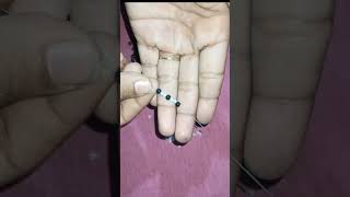 How to make beaded snake ring 💍 😱 #shorts