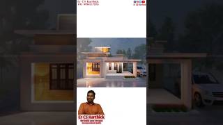 Vinoth Chennai client Elevation Detail Diagram | Er CS Karthick construction dream house 🏠🏡🏘️
