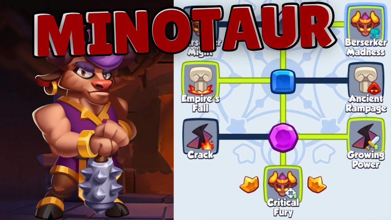 Max Talent Minotaur vs Max Green Bruiser | TOXIC Deck | Rush Royale