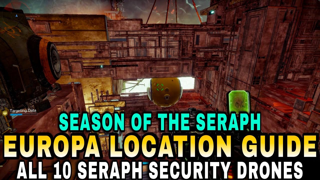 Season of the Seraph - All 10 Security Drones Locations on Europa Guide [Destiny 2]