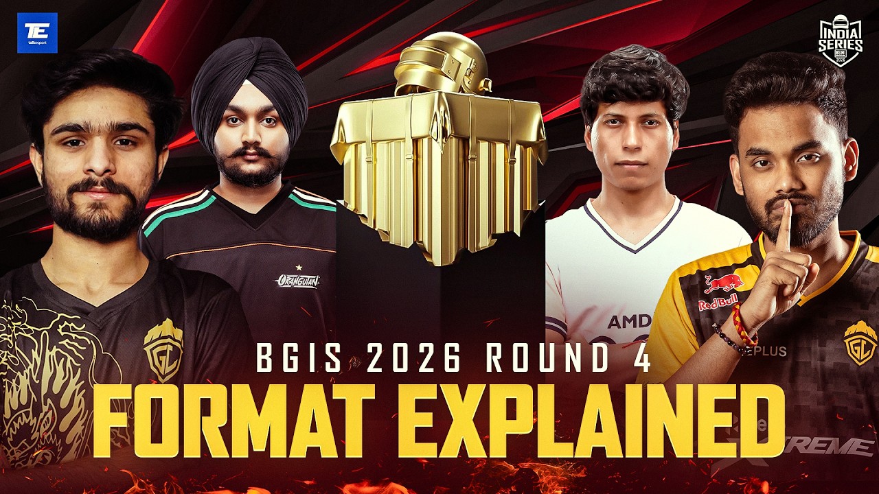BGIS 2026 Round 4 Format Explained | How Teams Qualify for Quarter ...