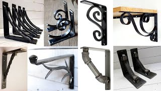 100 DIY Shelf Brackets – How To Build A Shelf Bracket  Metal shelves brackets