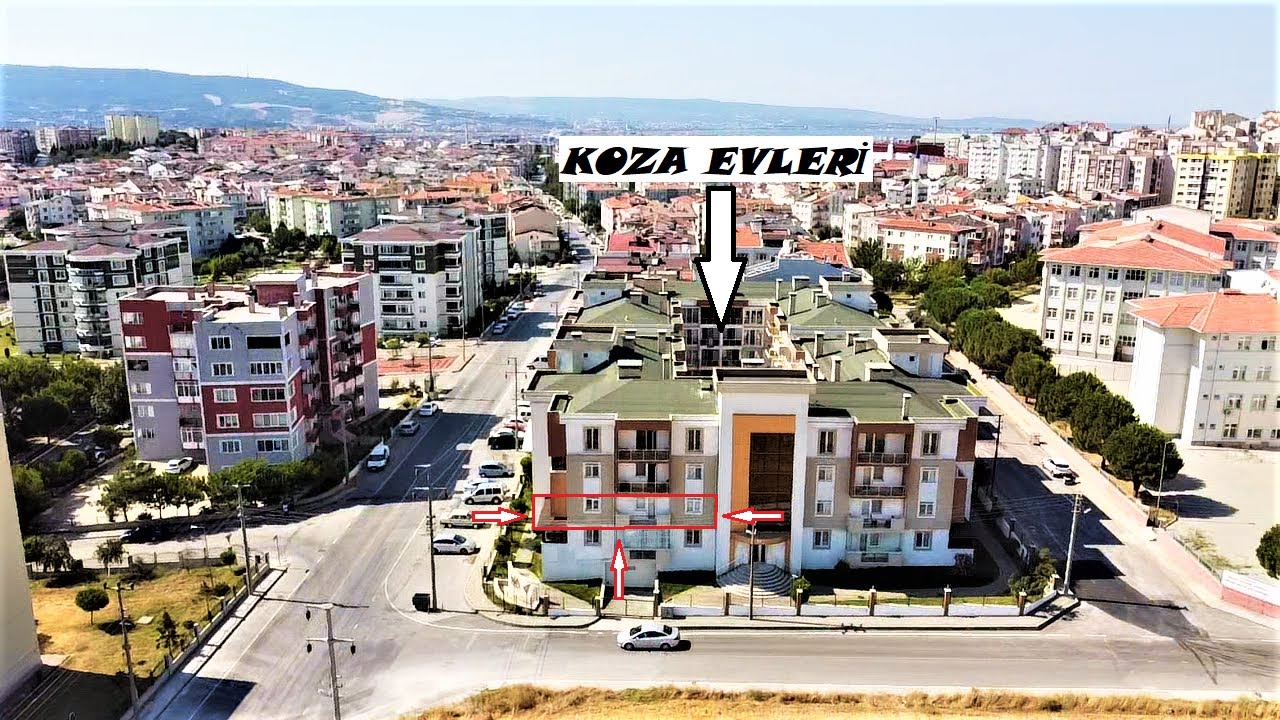 canakkale esenler koza evleri sitesinde satilik 3 1 daire super konum onu acik youtube