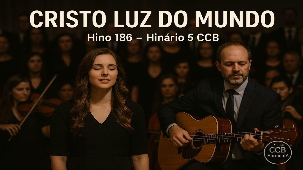 Hino 186 – Cristo, Luz do Mundo | Voz, Violão e Quarteto de Cordas