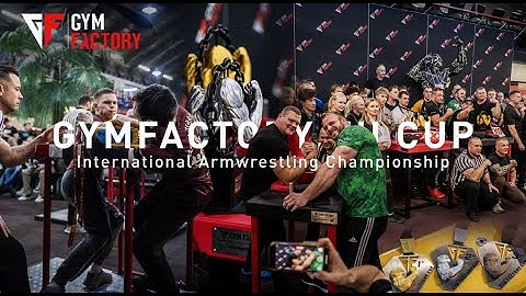 GYMFACTORY.EU CUP / International Armwrestling Championship 2025