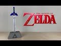 Making the master sword with clay  the legend of zelda sculpture