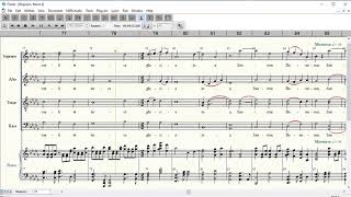 Requiem for the Living, Move 4 Soprano Highlighted