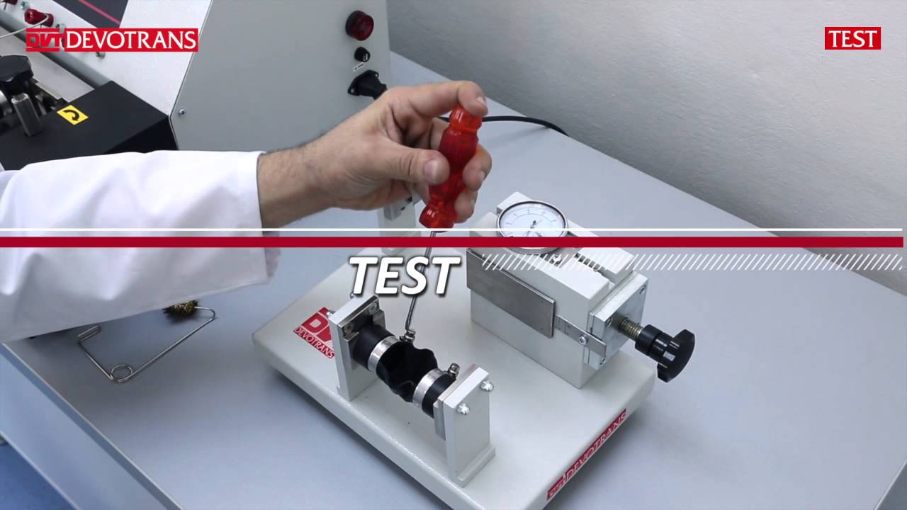 WATER TESTER FOR LEATHER UNDER HYDROSTATIC DVT DSG YouTube