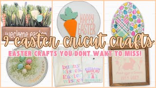 Easter Cricut Crafts You HAVE TO TRY | Final Easter Crafts of 2025 | #eastercrafts
