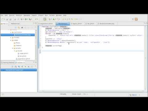Zend Framework 1.9 tutorial 15: ZF and jQuery mix part 2