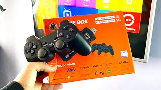 Приставка Game box + android tv. 10.000 игр 🔥