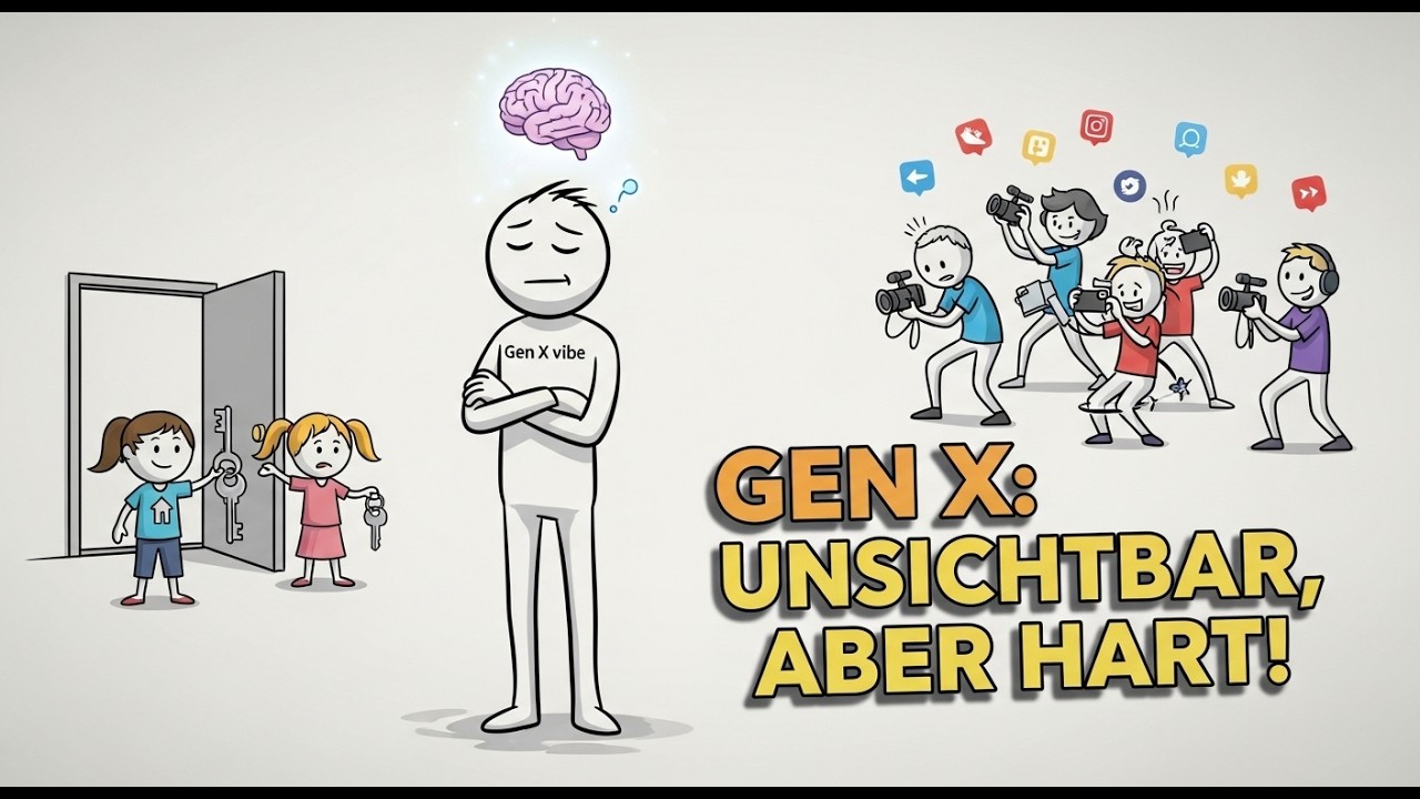 Gen X: Die Psychologie der „Unsichtbaren“ Generation