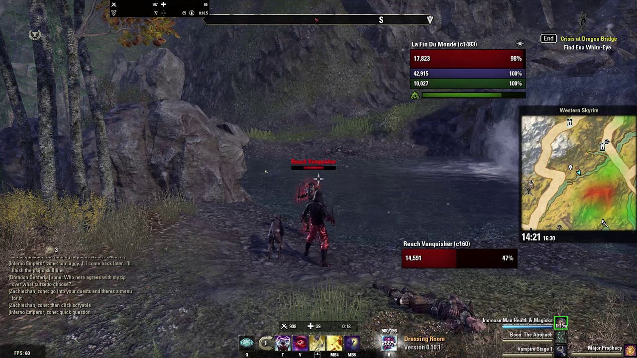 Amazing Response Times In ESO Greymoor Update