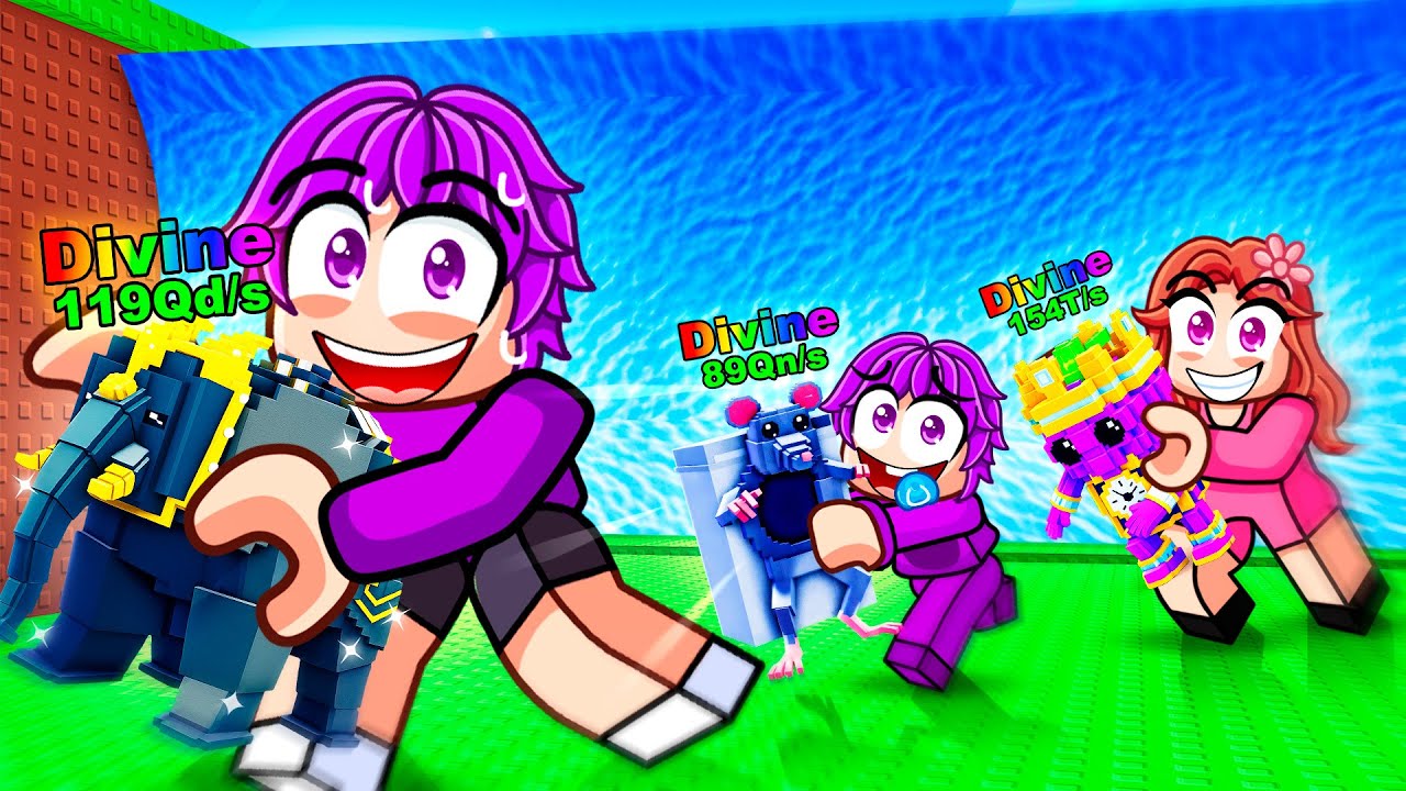 Getting Every New DIVINE in Escape Tsunami for Brainrots…