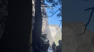 Yosemite Mother’s Day adventure Hike to the top of vernal fall Almost turned back but glad I didn't!