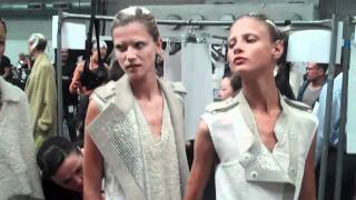 ALEXANDER WANG SS11 BACKSTAGE