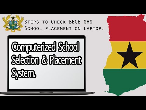 How to check Bece Shs school placement Ghana.